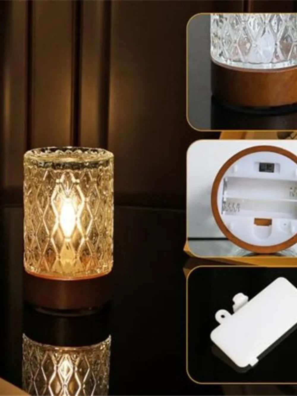 Battery Operated Light with Timer,Adult Night Lights for Bedroom, Mini Lamp